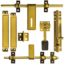 Door Kit Glamor Antic 3mm Dk Circle