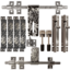 Door Kit Stainless Steel Sun Flower Circle