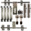 Double Door Kit 2mm Led Circle Hardware