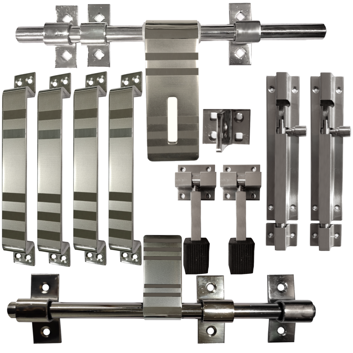 Double Door Kit 2mm White Apple Circle Hardware