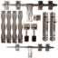 Double Door Kit 5mm Beeta Circle Hardware