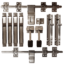 Double Door Kit 5mm Rambo Circle Hardware